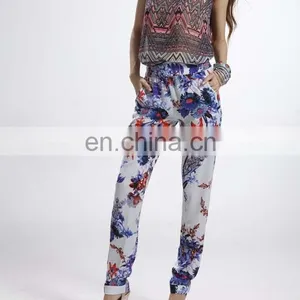 2016 New Design Casual Printing Ladies Sleeveless Top thumbnail-1