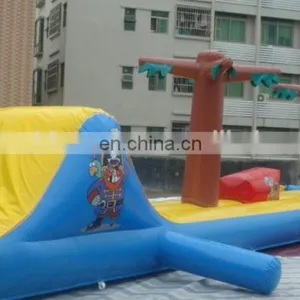 12mL x 1.4mW x 2.5mH Inflatable Floating Obstacle Course With Blower thumbnail-3