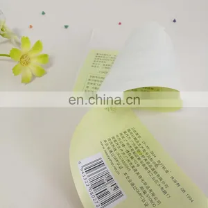 Colorful Logo Custom Shape 1000ml Adhesive Sticker Label PVC Sticker for Shampoo Packaging thumbnail-5