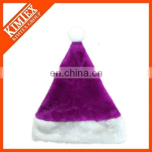 2016 Wholesale New Plush Colored Santa Hat thumbnail-1