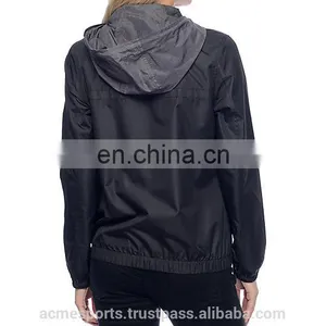Wind Breaker Jacket -new Custom Latest Style Black Men Windbreaker Jacket With Side Pocket With Custom Logo/patches/embroidery thumbnail-2