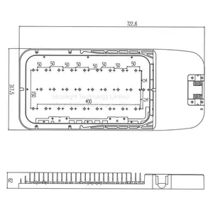 LED Street Light Housing MLT-SLH-EL-II thumbnail-4