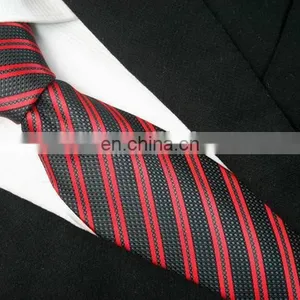 Factory Wholesale Stripe Slim Knitted Necktie thumbnail-5