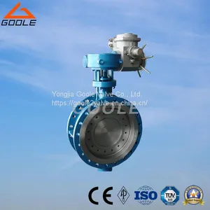 Triple Electric Flange Hard Sealing Butterfly Valve (GAD943H) thumbnail-1
