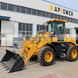 New Condition Construction Machinery 1.5 Ton Mini Wheel Loader thumbnail-2