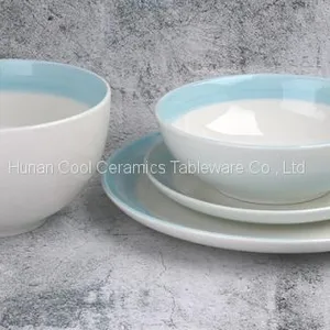 China Manufacturer Crockery Soup Bowls,embossed Stoneware Salad Bowl,wholesale Ceramic Bowl Sets thumbnail-3