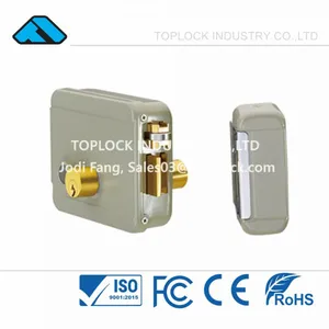 Elettrika - Electric Rim Lock for Gate Door With Fixed Cylinder thumbnail-1