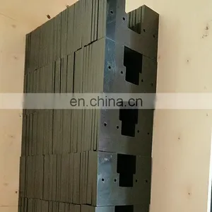 UHMWPE Beveled Edge Flights for Food Handling Doctor Blade, Uhmwpe Plastic Conveyor Flight Paddle thumbnail-1