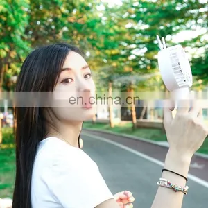 New Product Ideas 2020 Usb Handheld Charging Cooling Air Mist Fan With Spray thumbnail-2