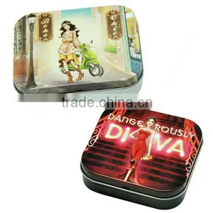 Square Tin Box thumbnail-2