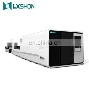 2021 LXSHOW 1kw 1.5kw 2kw 3kw 4kw Cnc Fiber Laser Cutting Machine With Auto Feeding Loading Unloading Coil thumbnail-2