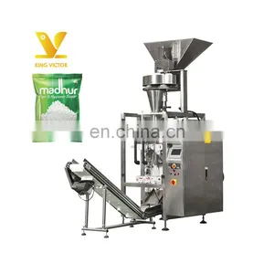 Automatic Detergent Powder 1kg Rice Sachet Packaging For Of 1 Gram Granule Food 2kg 5kg Sugar Preservative Packing Machine thumbnail-1