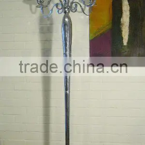 Chrome Plated Tall Wedding Decorative Candelabra thumbnail-2