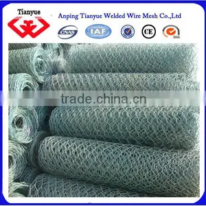 Pvc Coated Hot Dipped Galvanized 1/2 Inch Double Twist Hexagonal Wire Mesh thumbnail-5