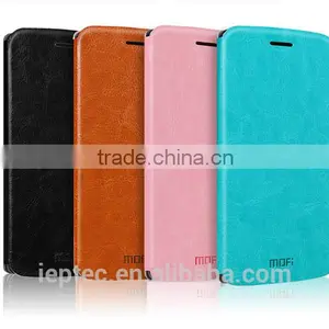 MOFi PU Leather Smart Mobile Phone Flip Cover Cases for Samsung Galaxy S6 Edge , Samsung G9250 thumbnail-4