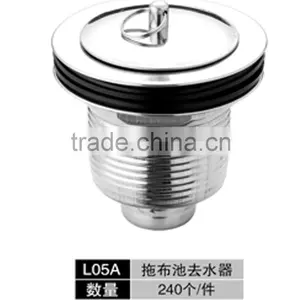 WESDA Stainless Steel Bathtub Pop up Basket Waste Sink Strainer for Kitchen Wholesale Made in China thumbnail-6