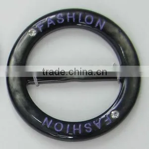 30mm-50mm Fashion Dyed Brushed Buckle With Rhinestone thumbnail-1