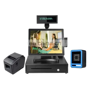15 Inch Custom Pos Machine Desktop Wifi and BT Cash Register thumbnail-2