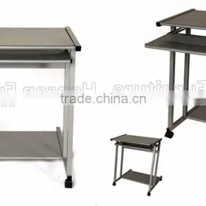 Oupusen Knock Down Metal Office Computer Desk thumbnail-5