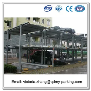Hot Sale! PJS-1+1, PJS-2+1, PJS-3+1 Automatic Car Stacking System/Intelligent Vertical Car Parking thumbnail-1