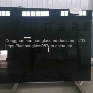 Kun Hao Professional Color Black Transparent Toughened Glass Decoration Processing thumbnail-4