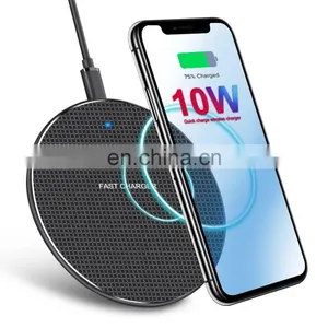 K8 Qi Wireless Charger 10W Alloy Magic Fast Charging Low Temperature Universal Wireless Fast Charger For Iphone Android Phone thumbnail-1