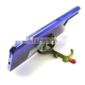 Custom New Multi-Function Touch-free EDC Bottle Opener Mobile Phone Bracket Key Chain thumbnail-3