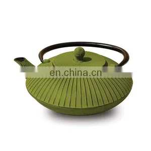 Japanese Tetsubin Tea Kettle Cast Iron Teapot With Stainless Steel Infuser Black thumbnail-3