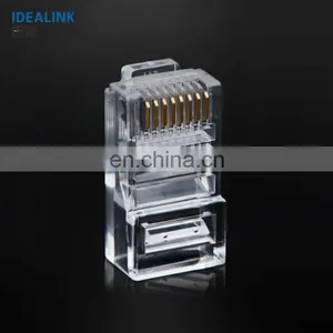 2019 High Quality Network Cable CAT5E UTP Male Connector Standard Rj45 Modular Plug thumbnail-2