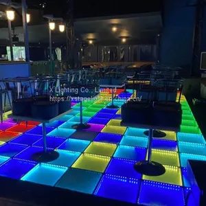 3D Led With Interative Dance Floor IP65 thumbnail-1