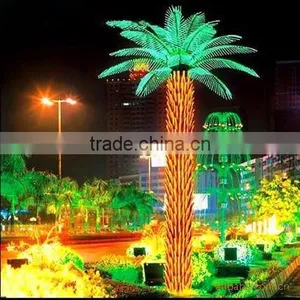 the Waterproof Artificial Led Palm Tree Artificial Outdoor Lighted Palm Tree thumbnail-1