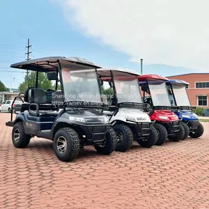 Back-to-back Electric Golf Cart, 4-seater Beach Golf Cart thumbnail-1