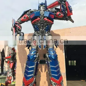 Large Modern Famous Arts Iron Sculpture for Outdoor Decoration 7 Meters High Optimus Prime thumbnail-2