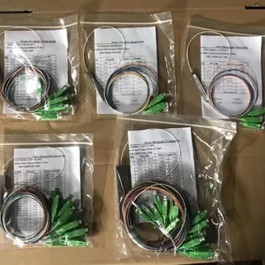 FTTH Network 1x8 1x12 Uneven PLC Fiber Splitter Optical Fiber Optic Splitters Fiber Optic PLC Splitter thumbnail-3