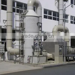 High Exhaust Gas Absorption System Was Exhaust Gas Absorption System Waste Gas Fume Scrubber Ammonia Acid&Alkal Scrubbing Tower thumbnail-2