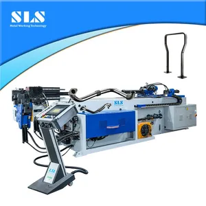 Fully Auto Servo Hydraulic Electric Mandrel Tube Bender Square Stainless Steel Aluminum Profile Rolling Pipe Bending Machine thumbnail-1