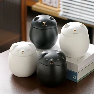 Urn for Cat Custom Ceramic Keepsakes to Hold Ashes Safely thumbnail-1