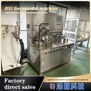 Customized DSI Direct Steam Jet Sterilization Machine 20L Laboratory Batch Sterilizer and Sterile Filling Machine Suitable for Fresh Milk, Yogurt thumbnail-1