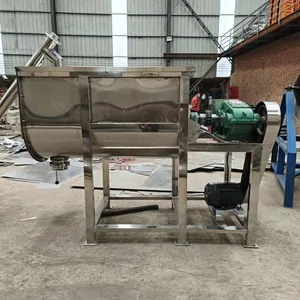 Henan PanQi Automatic Powder Mixing Machine Food U-shaped Mixer Double Ribbon Mixer With CE thumbnail-6