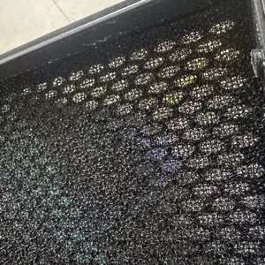 Open Cell Reticulated Foam With Acoustic Transparency in Black Color for Speaker System and Loudspeakers thumbnail-2
