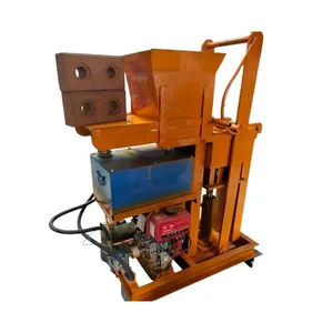 High Efficiency Clay Block Making Machine Hydraulic Pressure Clay Brick Making Machine thumbnail-1