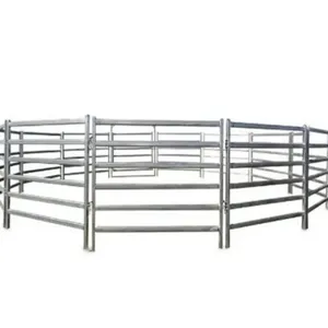 Hot Dip Galvanized Steel Horse Fence With PVC and Wood Frames Heat Treated for Farms Gardens Security 3D Modeling Available thumbnail-5