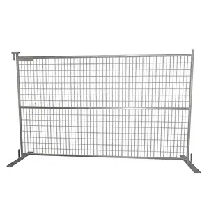 Portable 8FTx10FT Galvanized Chain Link Fence Panel for Construction and Events thumbnail-1