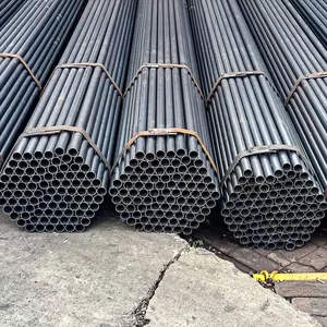 SCH 40 SCH 80 ERW Black Carbon Steel Welded Round Pipe thumbnail-2
