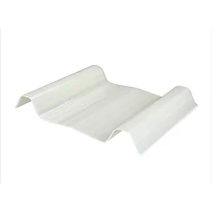 B2 Translucent Fireproof Corrugated GFRP Skylight Fireproof Warehouse Skylight thumbnail-1