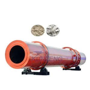 Industrial Rotary Drum Dryer Machine Food Waste Municipal Solid Waste Sand Rotary Dryer thumbnail-1