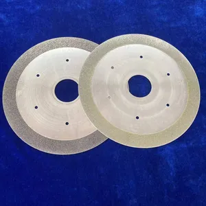 Single-sided/double-sided Electroplated Diamond Cutting Discs, High-precision Diamond Electroplated Saw Blades Suitable for Cutting Sealing Strips and Glass Fibers thumbnail-4