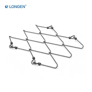 65mm High Strength Nodes Are Firmly Secured Intercepting Mountain Debris Zinc-Coated Steel Rope Net thumbnail-1