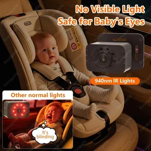EnruigeOK Baby Car Camera AHD 1080P Night Vision 3X Zoom USB Plug 7'' IPS Full View Screen thumbnail-4