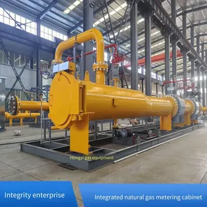 Cng Pressure Reduction Skid, Natural Gas Pressure Regulation and Metering Device, Gas Pressure Regulation Cabinet, Uninterrupted Gas Supply Metering Cabinet, Hongyi Technology thumbnail-1